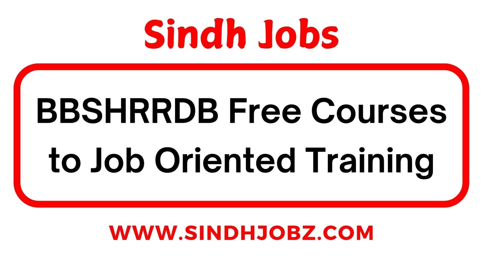 BBSHRRDB Free Courses to Job Oriented Training with Stipend