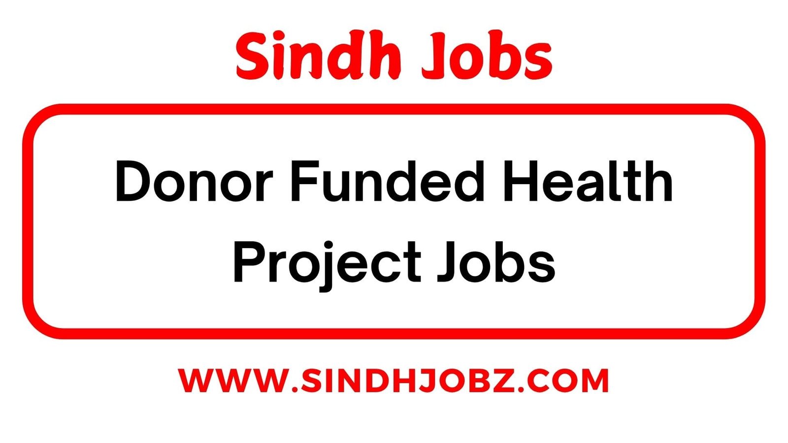 Donor Funded Health Project Jobs