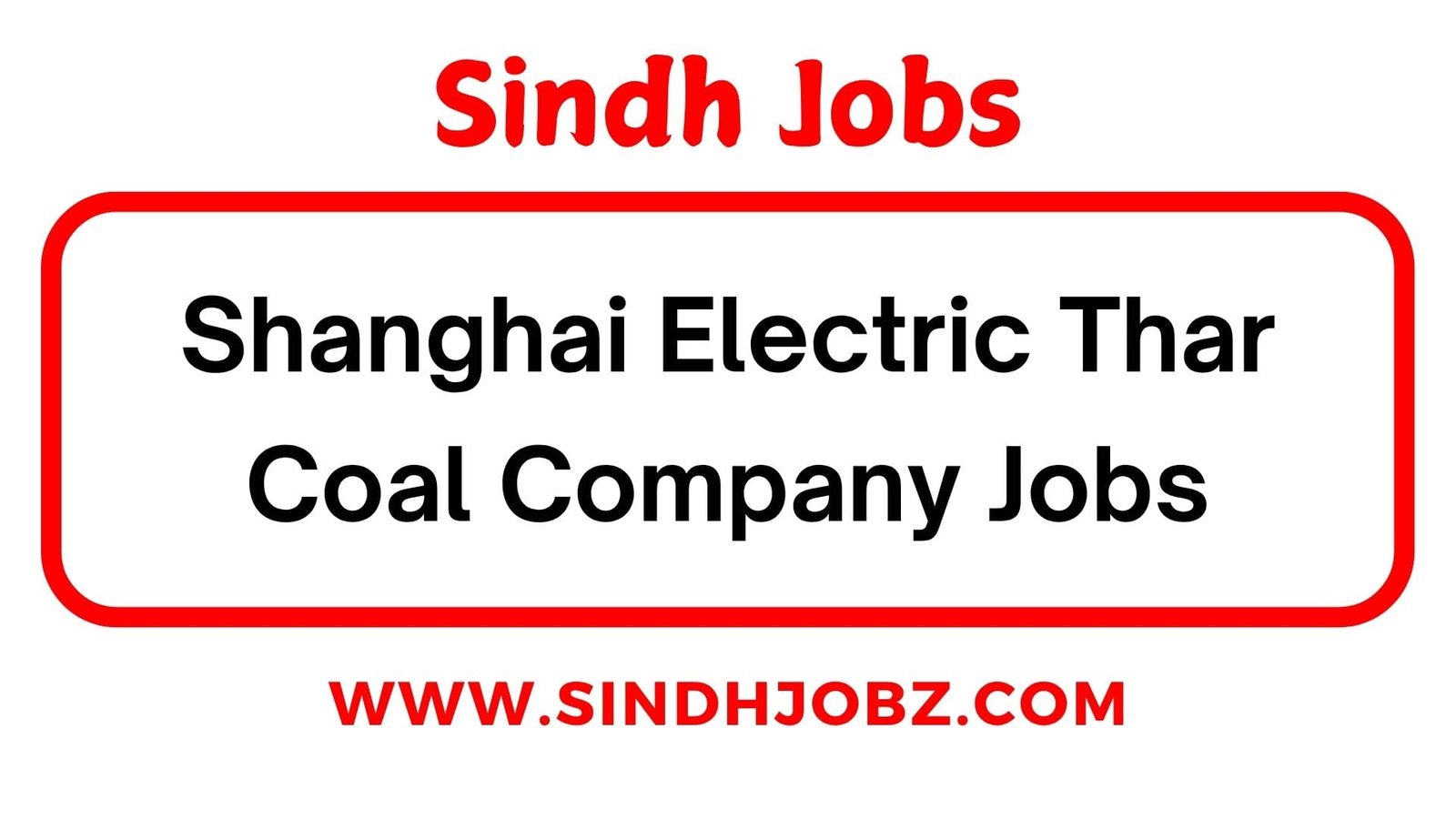 Shanghai Electric Thar Coal Company Jobs