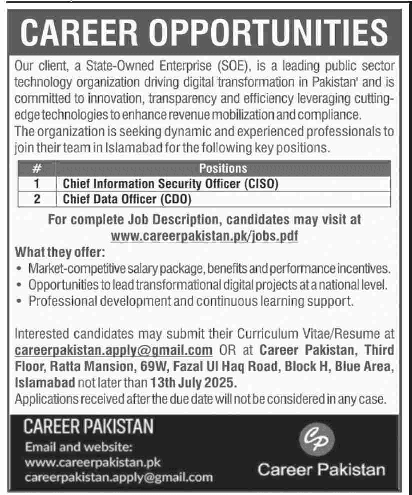 State Owned Enterprise Company Opportunities