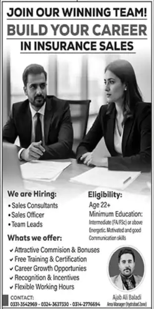 Insurance Sales Jobs in Hyderabad
