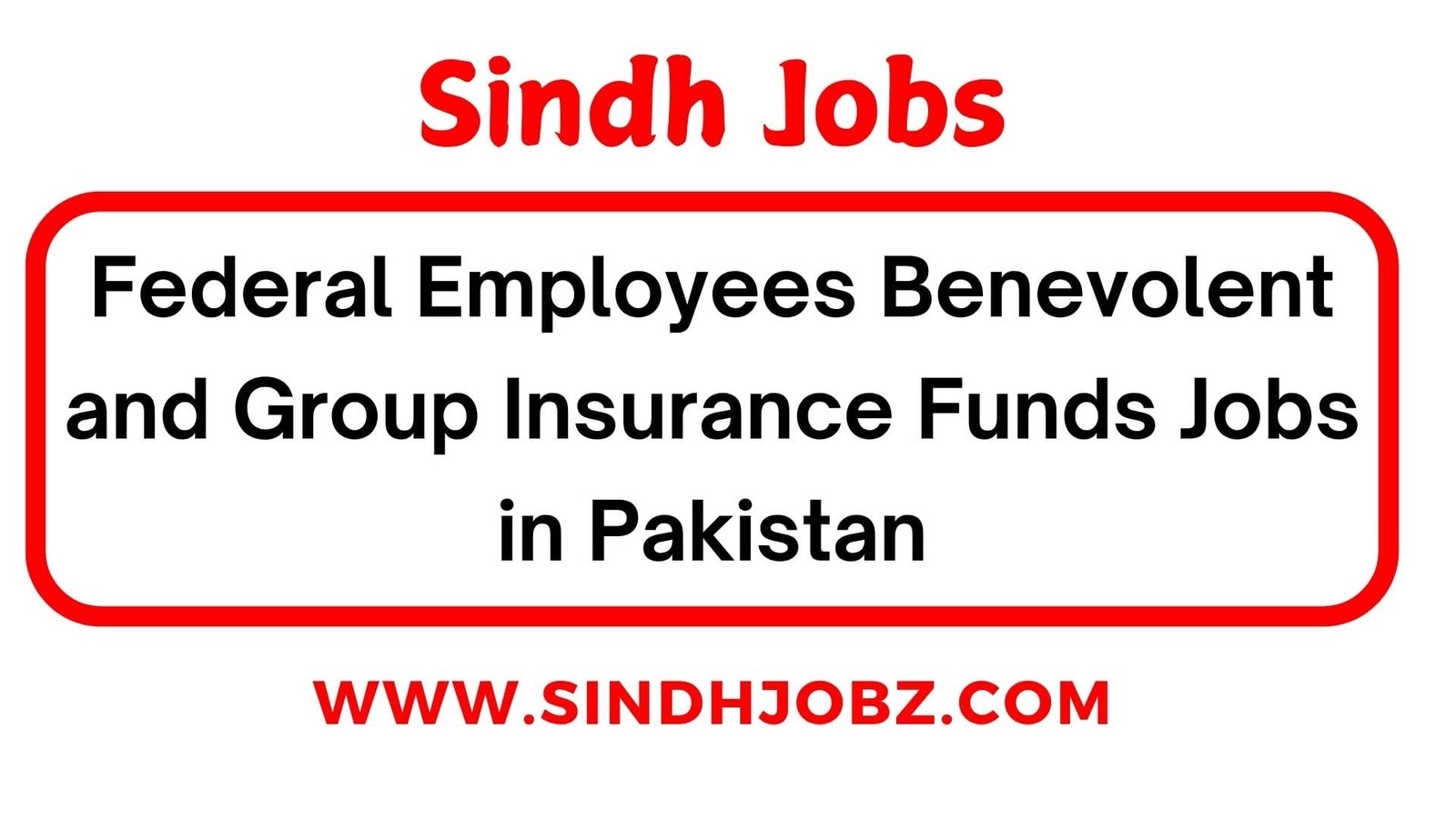 Federal Employees Benevolent and Group Insurance Funds Jobs in Pakistan