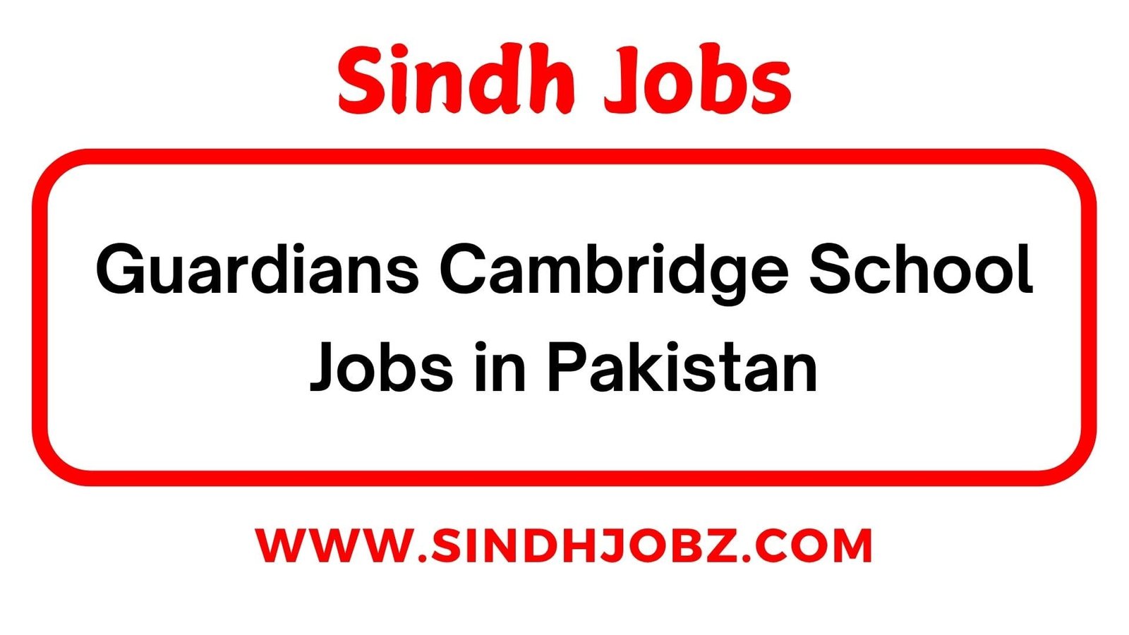 Guardians Cambridge School Jobs in Pakistan
