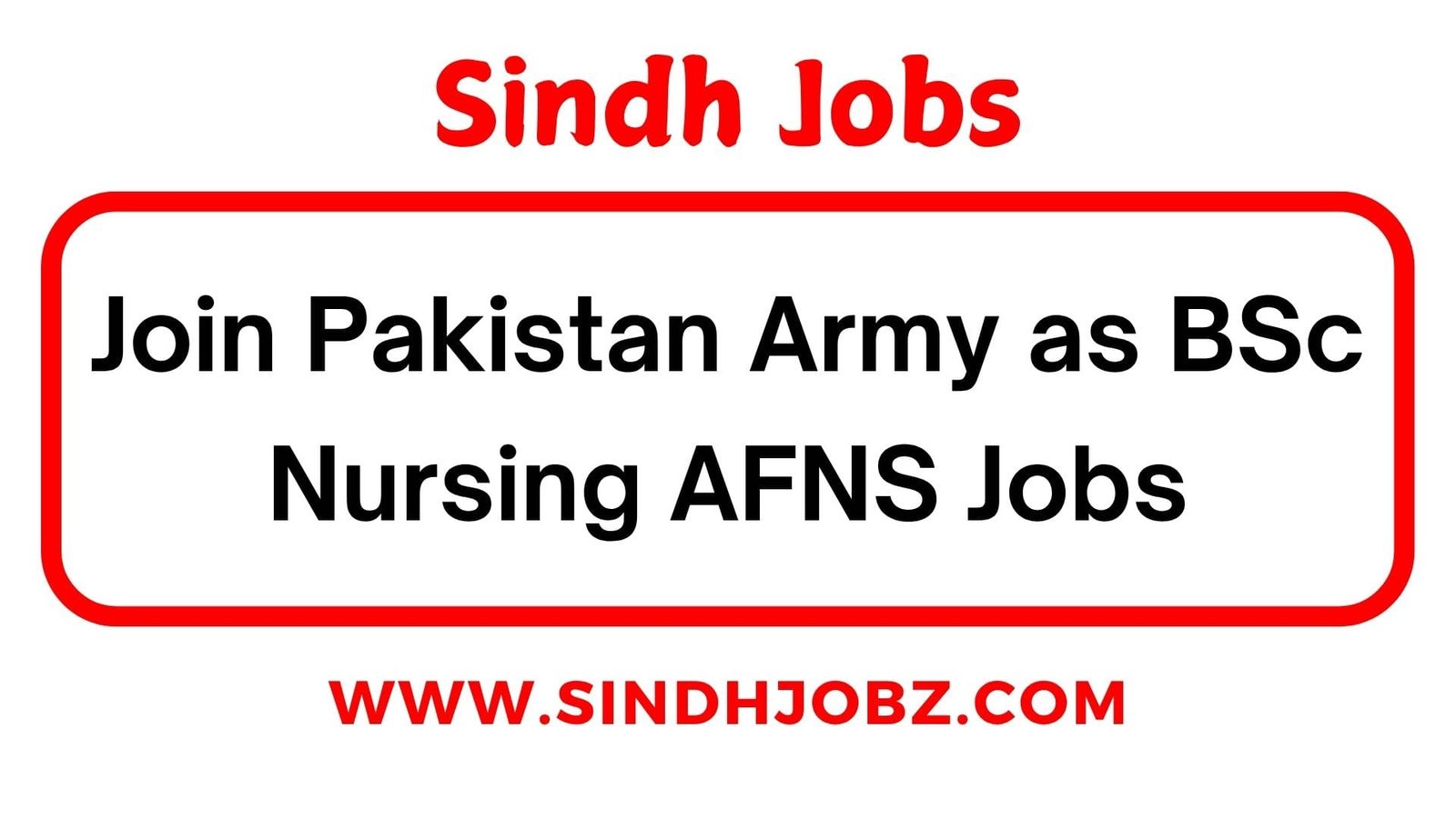 Join Pakistan Army as BSc Nursing AFNS Jobs