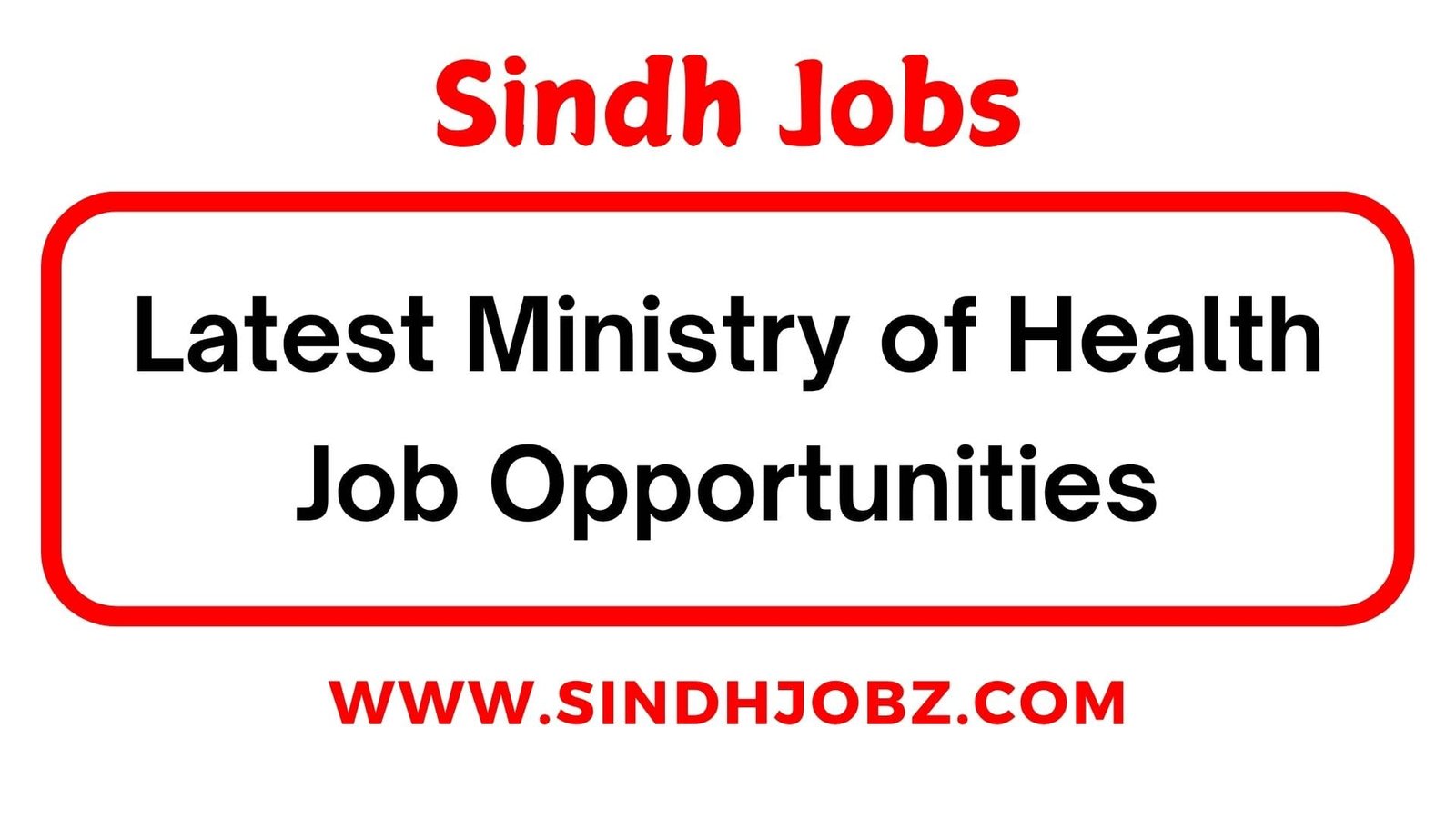 Latest Ministry of Health Job Opportunities