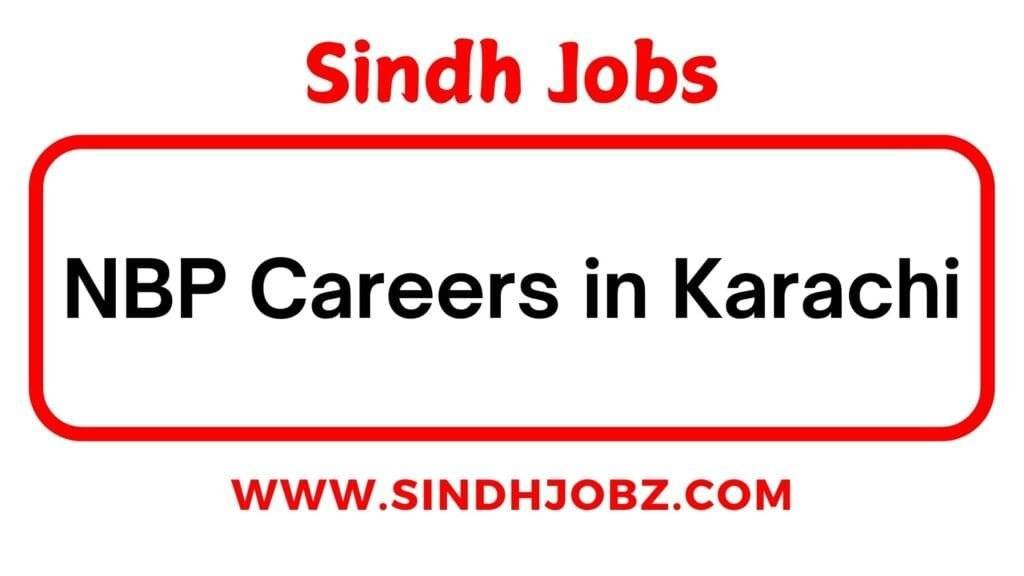 NBP Careers in Karachi