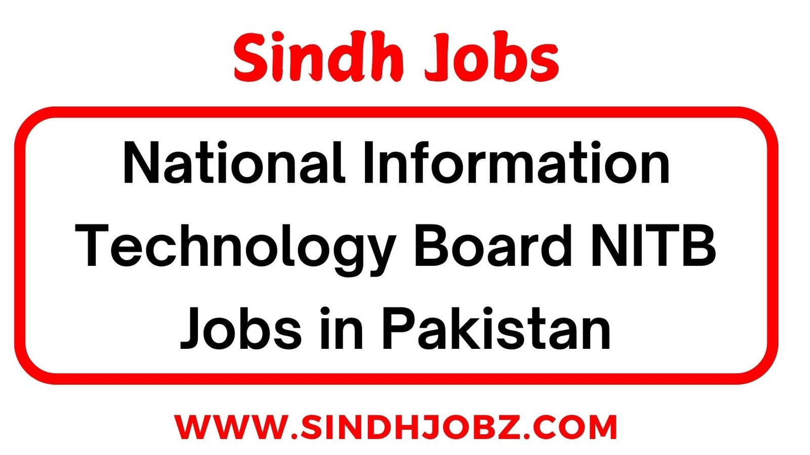 National Information Technology Board NITB Jobs in Pakistan