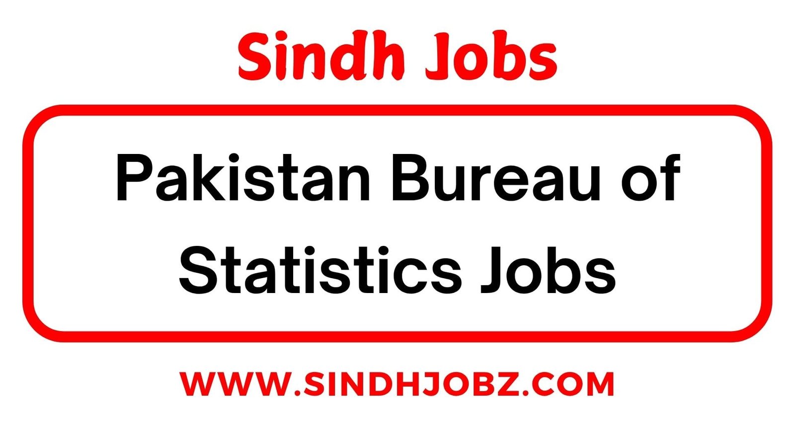 Pakistan Bureau of Statistics Jobs
