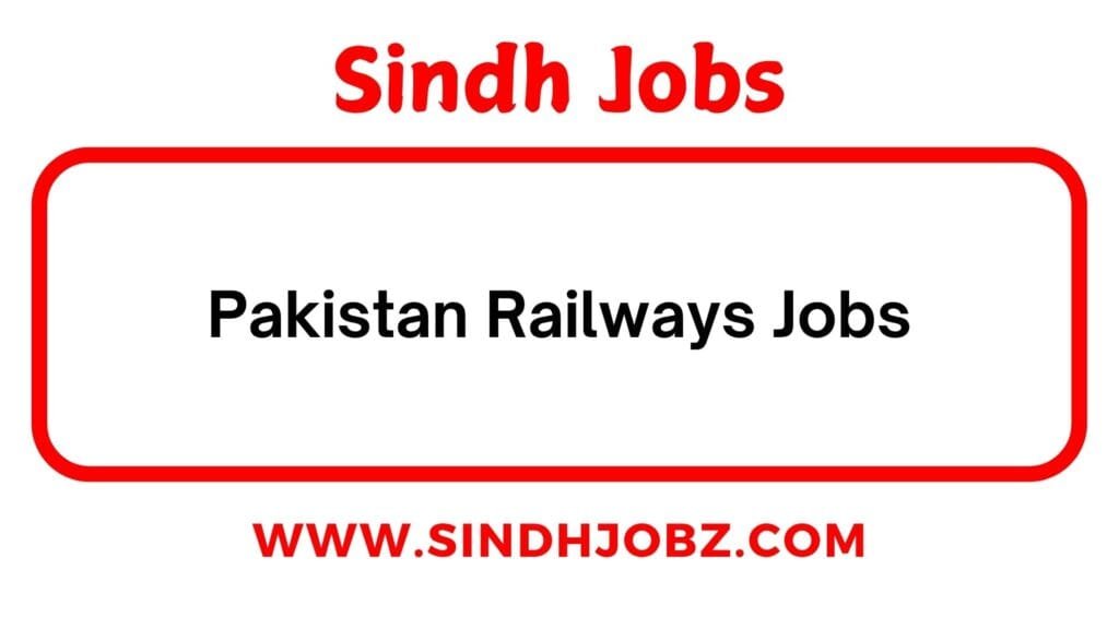 Pakistan Railways Jobs