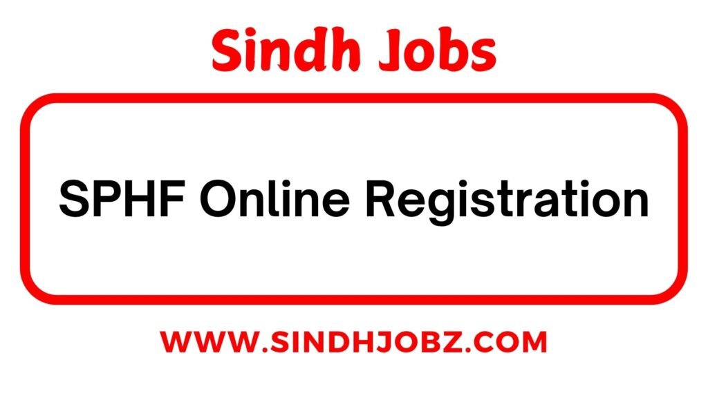 SPHF Online Registration