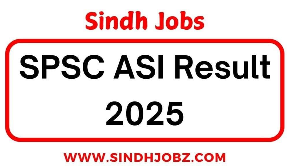 SPSC ASI Result 2025 3 SPSC ASI Result 2025