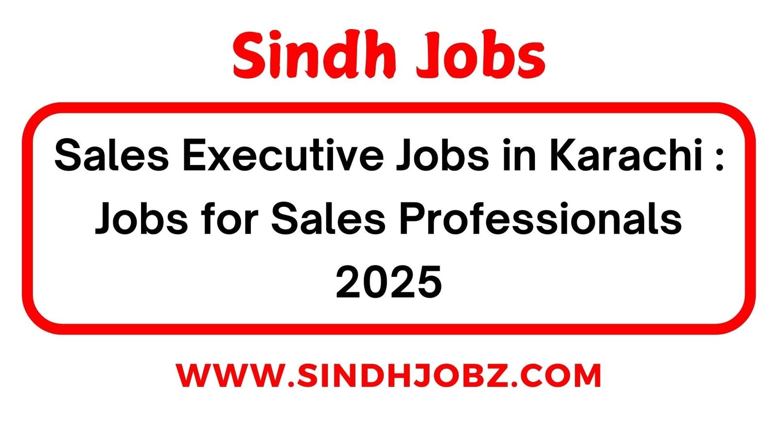 Sales Executive Jobs in Karachi : Jobs for Sales Professionals 2025