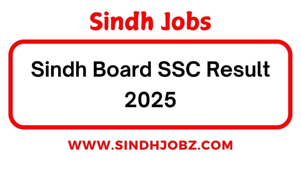Sindh Board SSC Result 2025