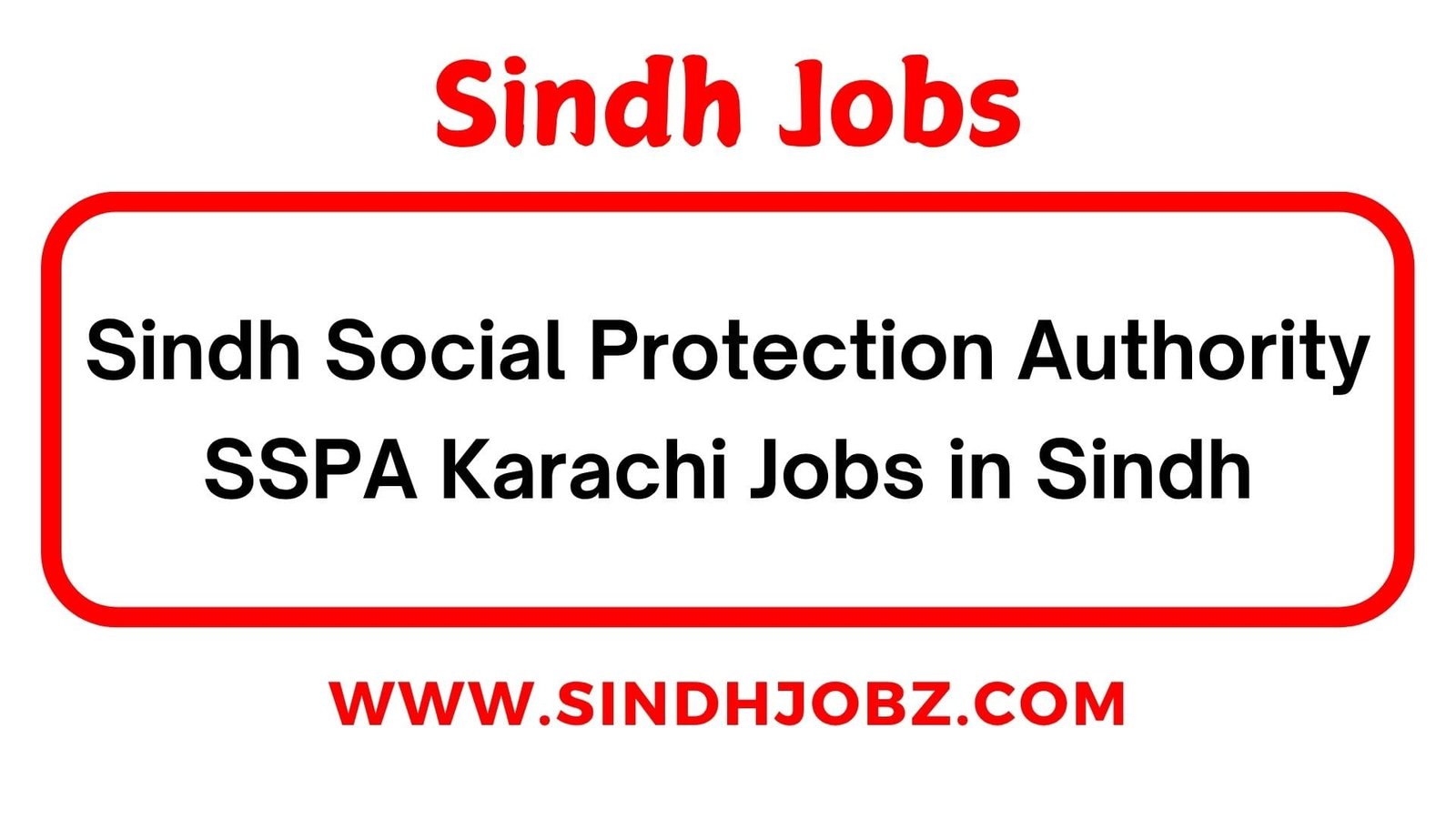 Sindh Social Protection Authority SSPA Karachi Jobs in Sindh