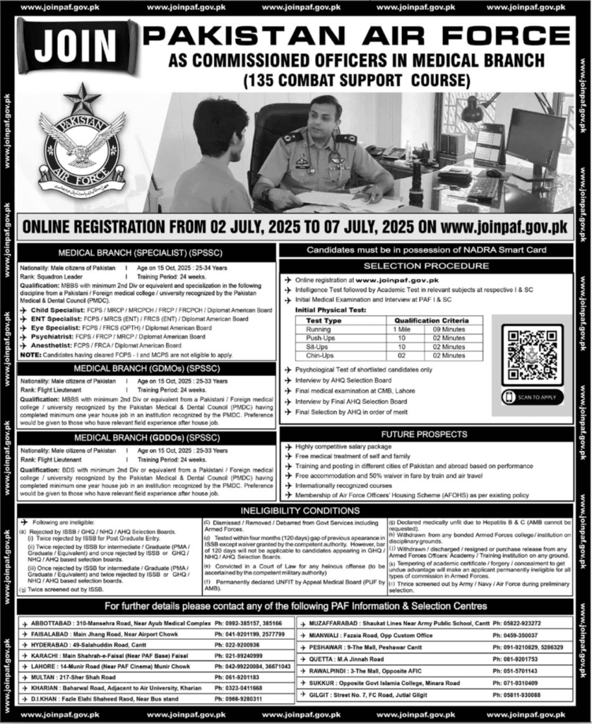 PAF Announces Latest Job Opportunities