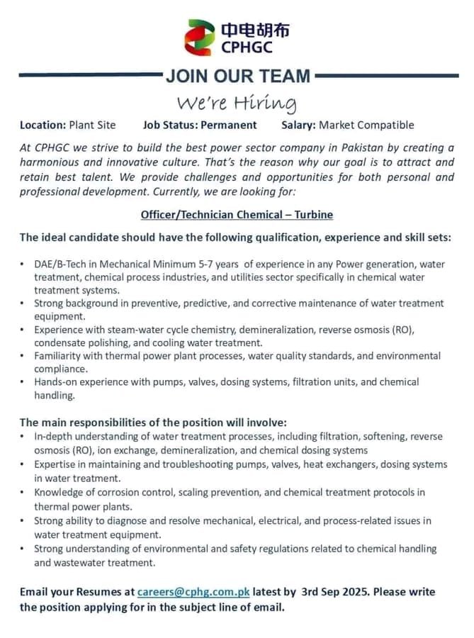 CPHGC Jobs: CPHGC Career Opportunities