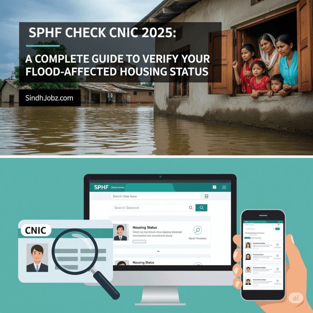 SPHF Check CNIC A Complete Guide to Verify Your Flood-Affected Housing Status