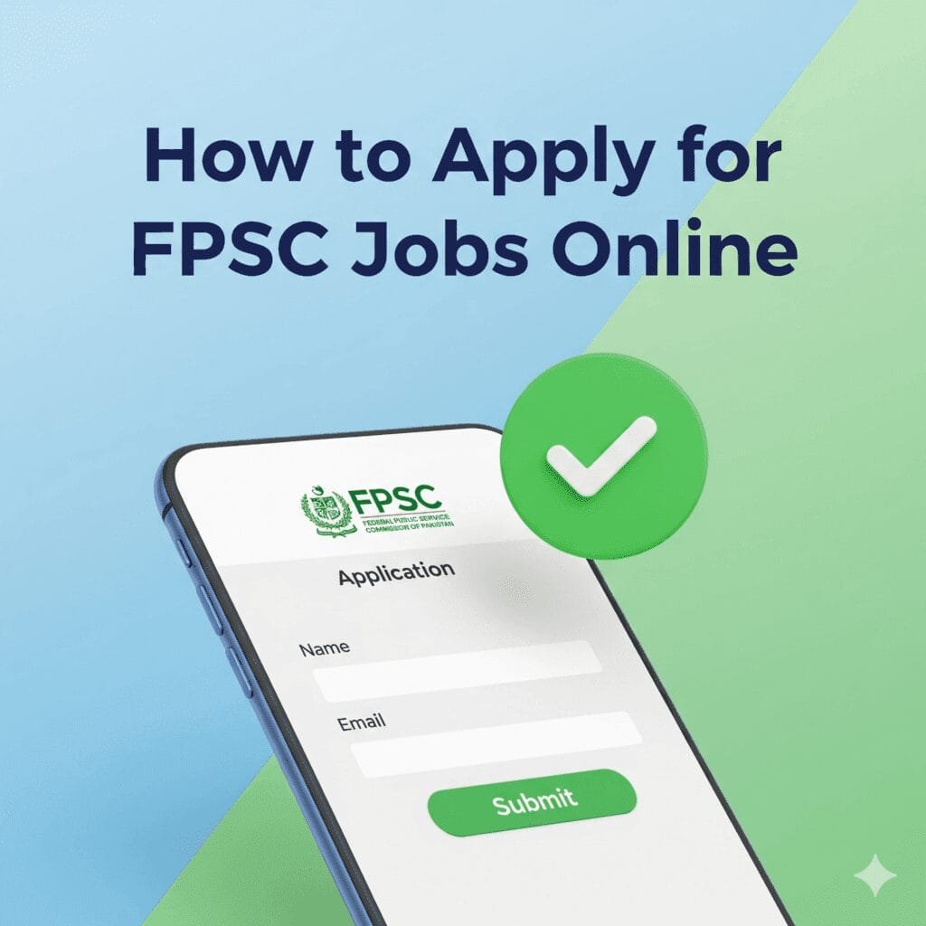 How to Apply for FPSC Jobs Online
