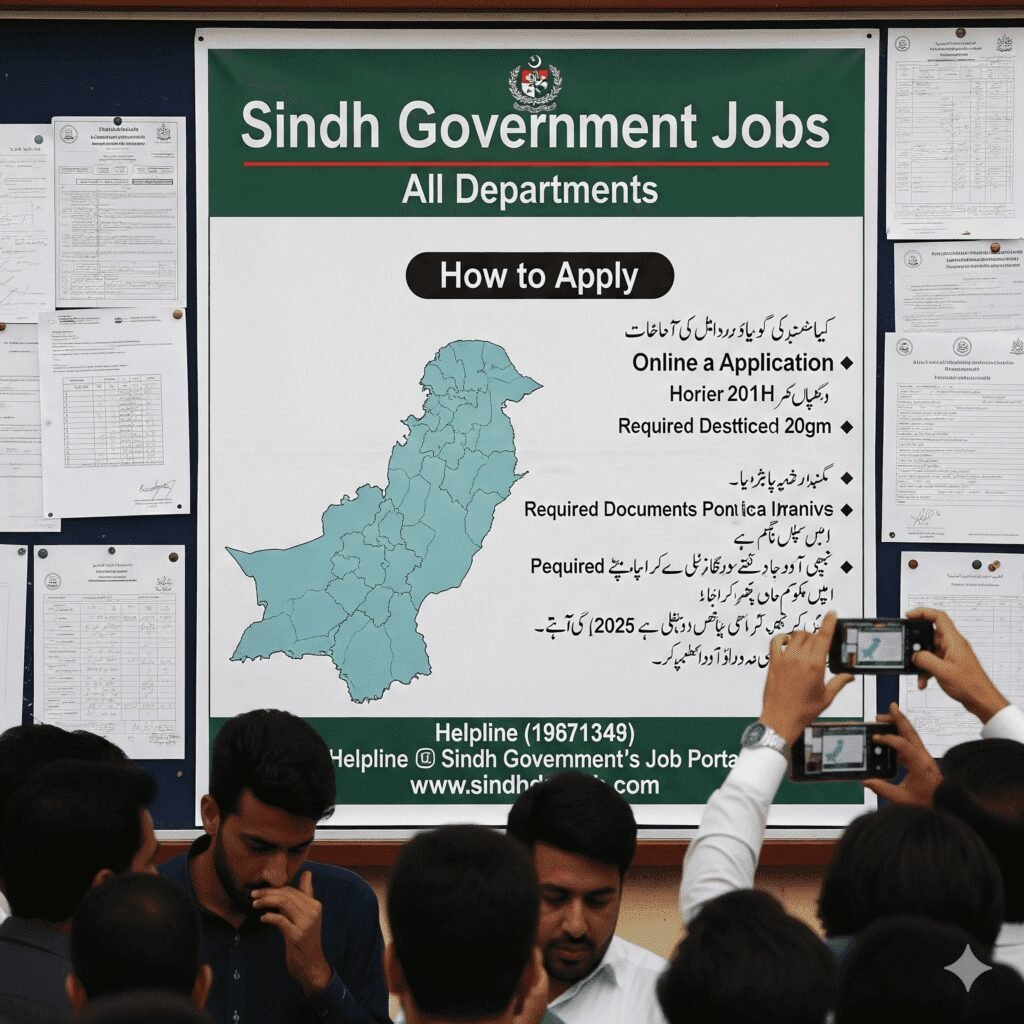 Sindh Government Jobs All Departments