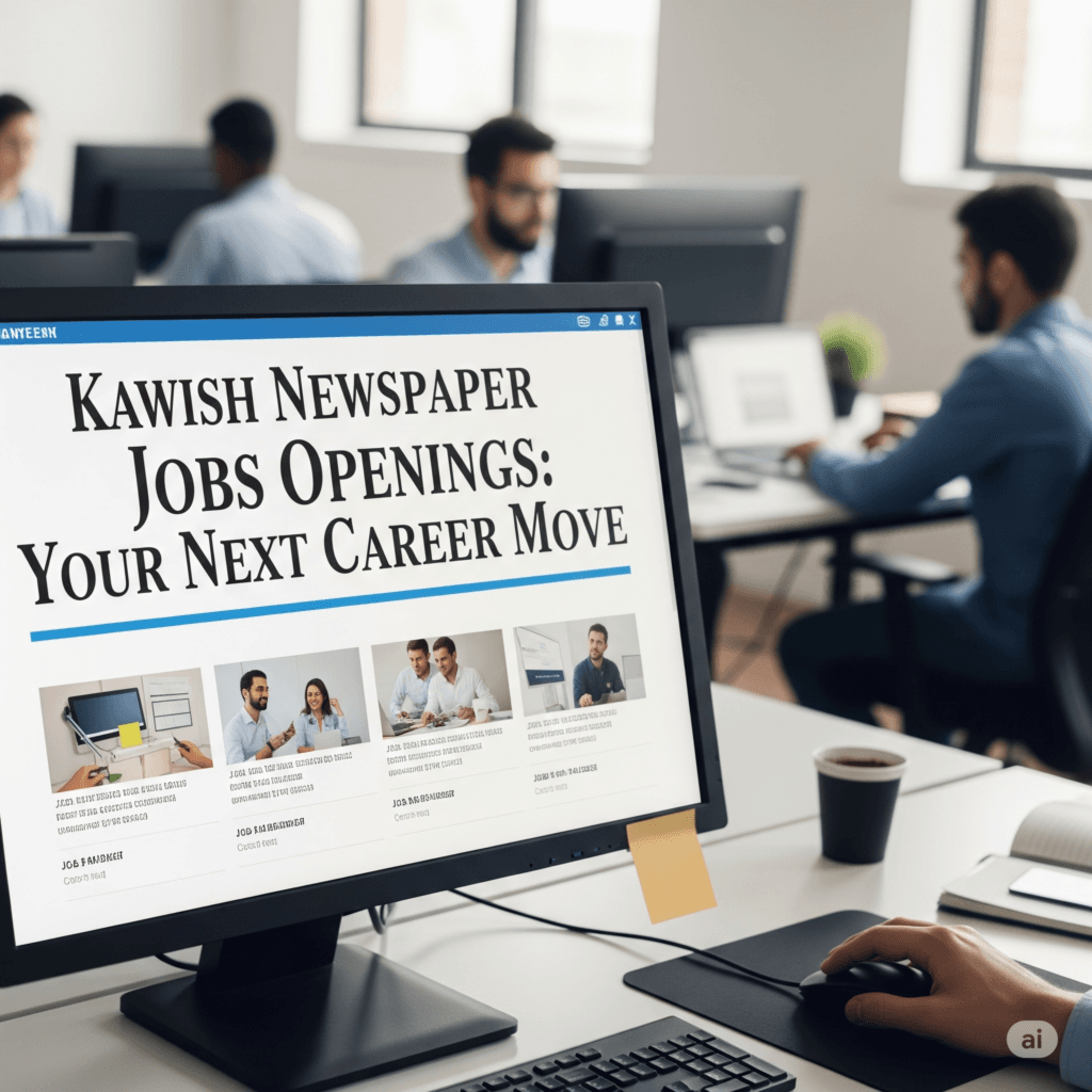Kawish Newspaper Jobs Openings: Your Next Career Move