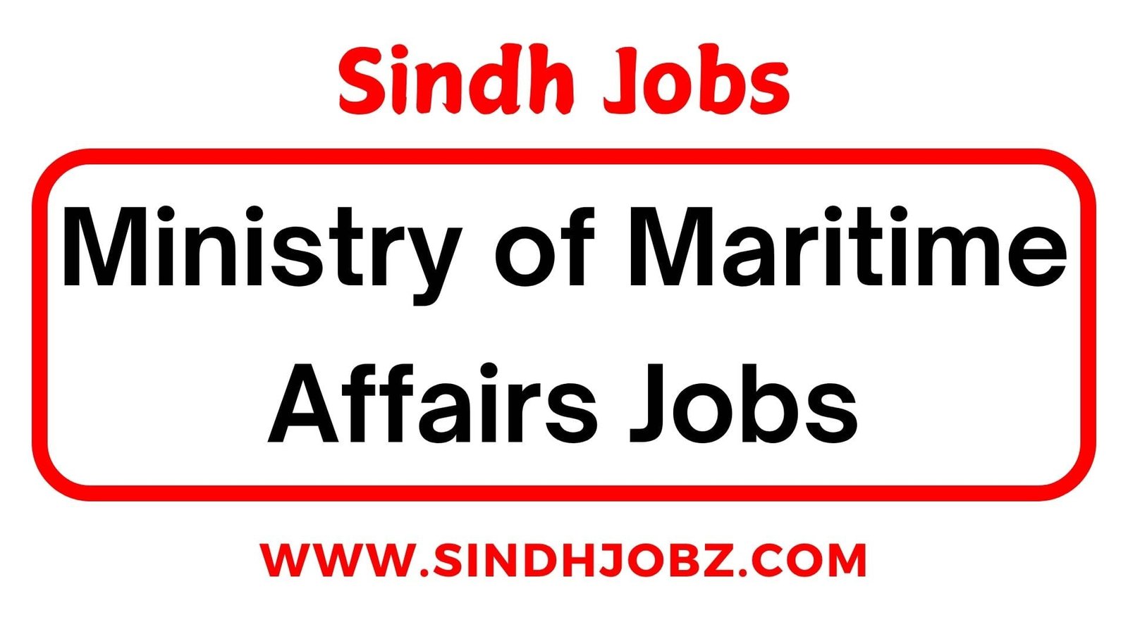 Ministry of Maritime Affairs Jobs