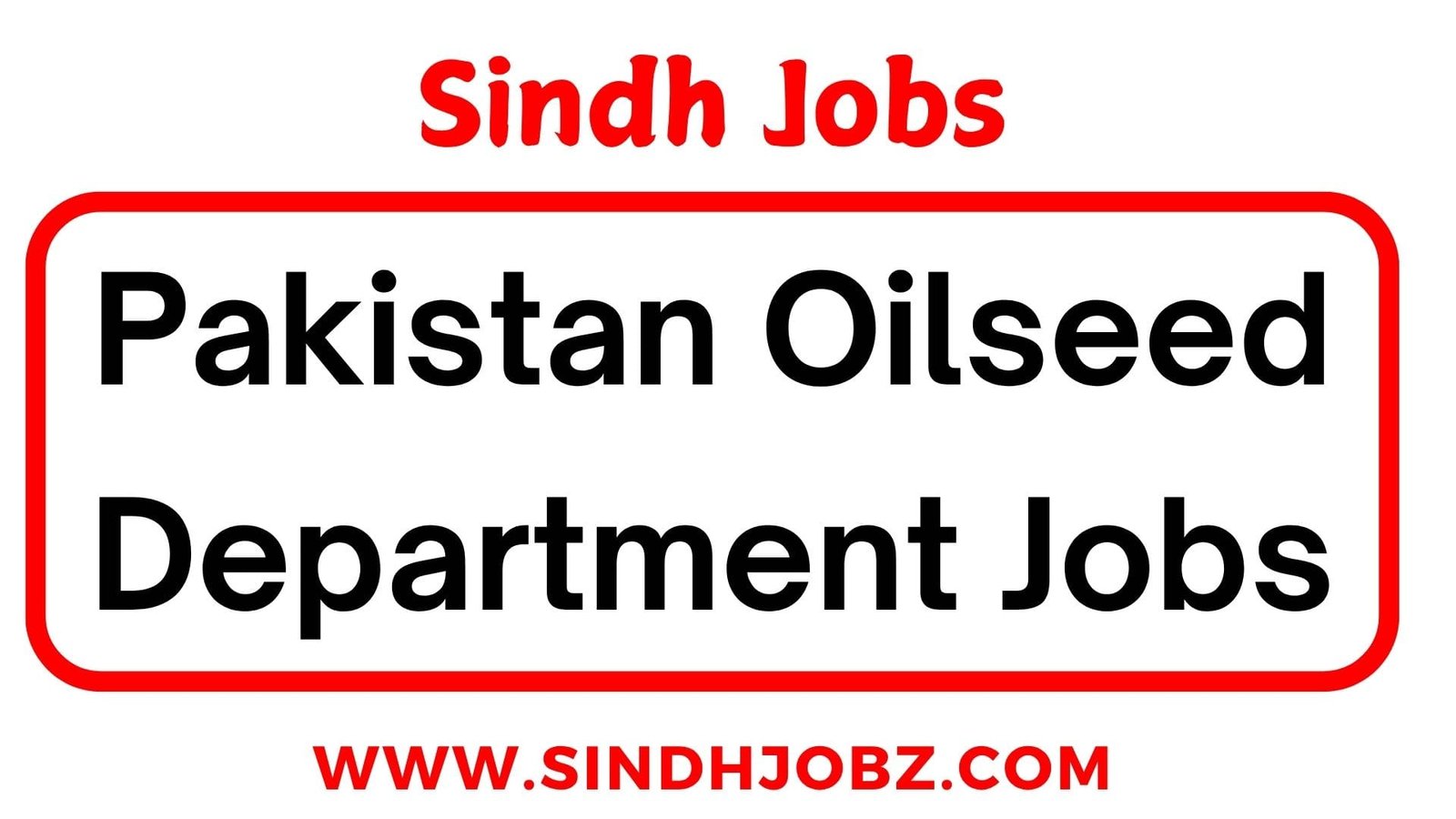 Pakistan Oilseed Department Jobs