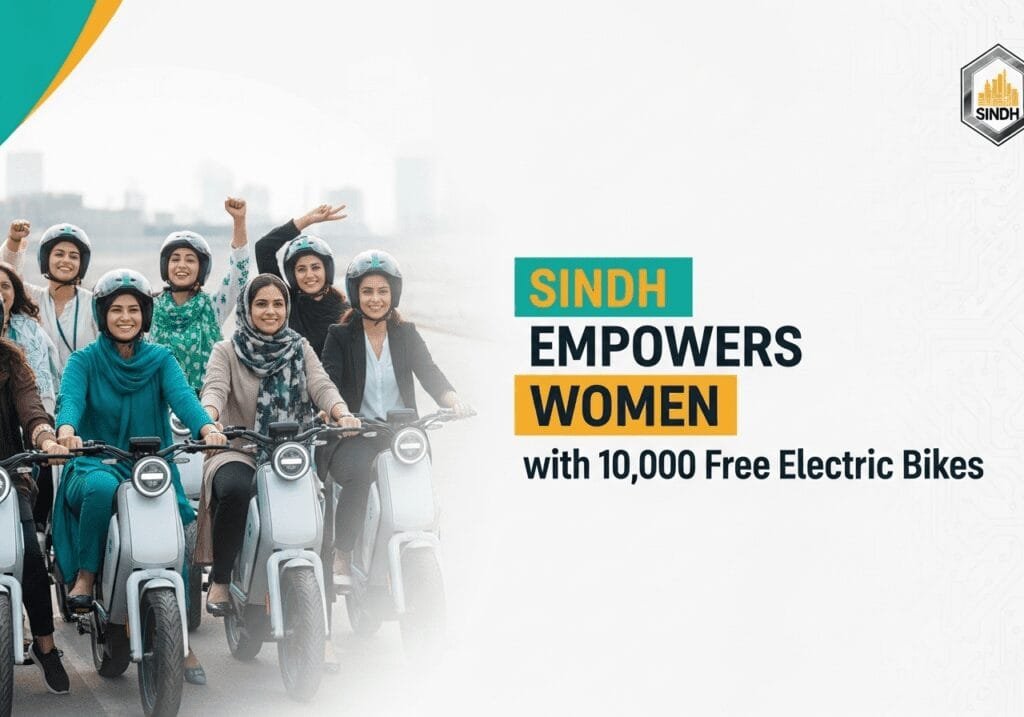 Sindh Empowers Women with 10,000 Free Electric Bikes