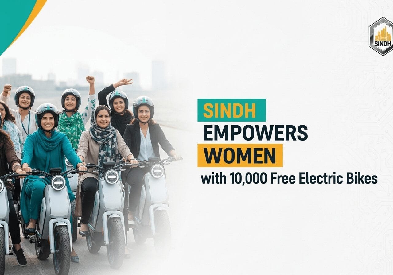 Sindh Empowers Women with 10,000 Free Electric Bikes