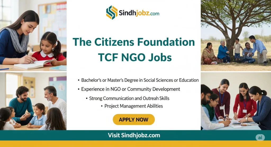 The Citizens Foundation TCF NGO Jobs