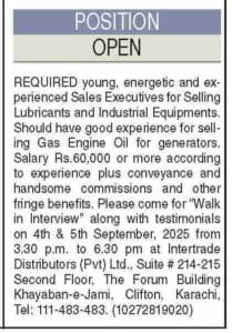 Private Company Job Vacancies Announced in Karachi