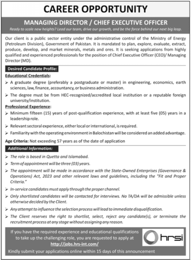 Human Resource Solutions International HRSI Jobs 2025