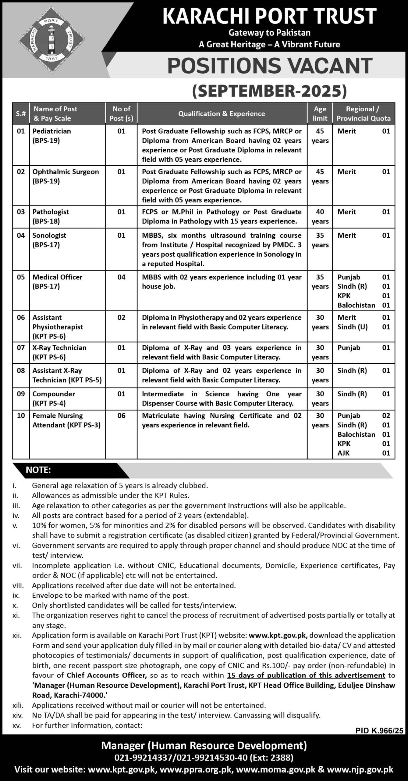 Karachi Port Trust Jobs scaled