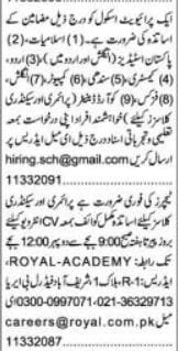 Latest Private School Teaching Jobs in Karachi 2025