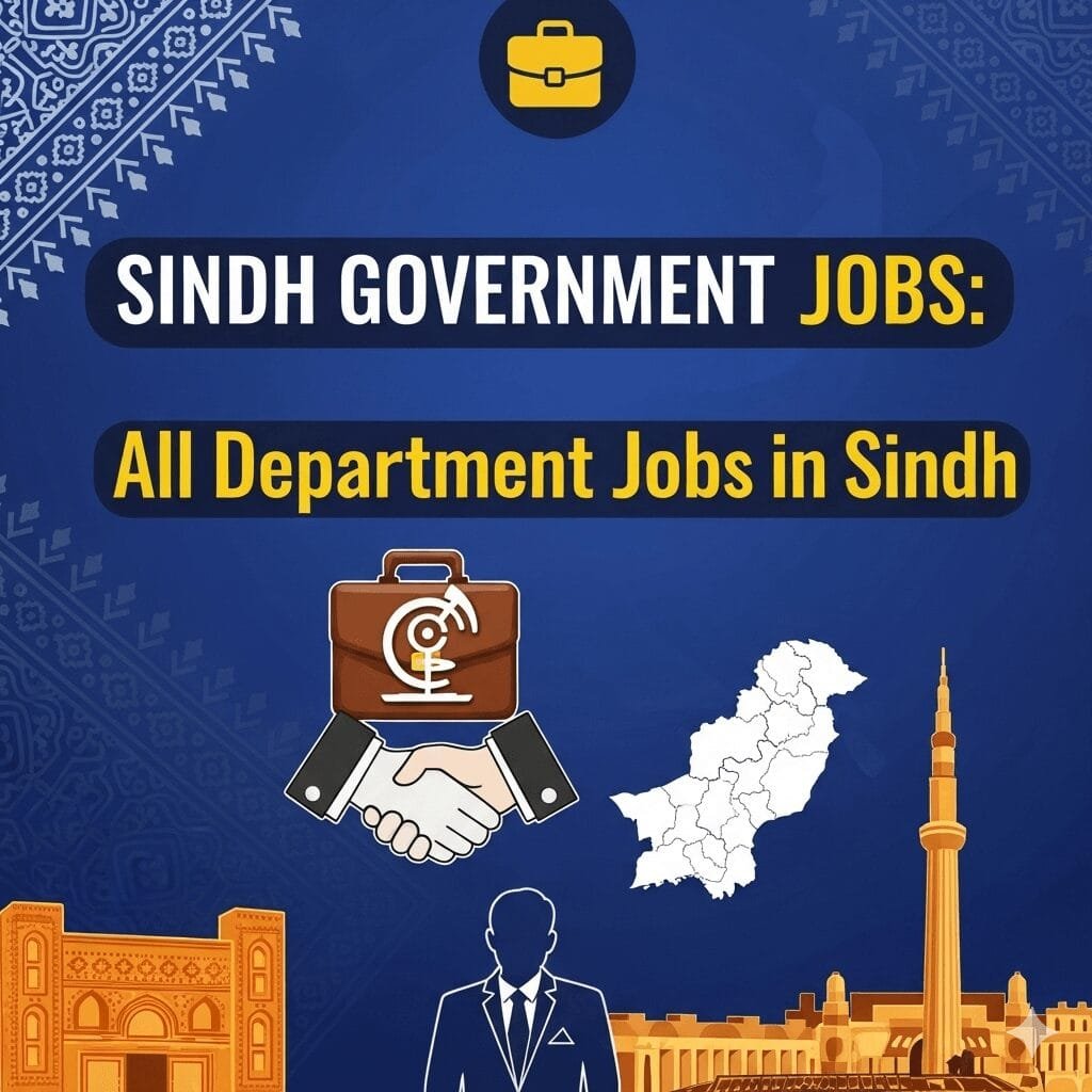 Sindh Government Jobs: All Department Jobs in Sindh