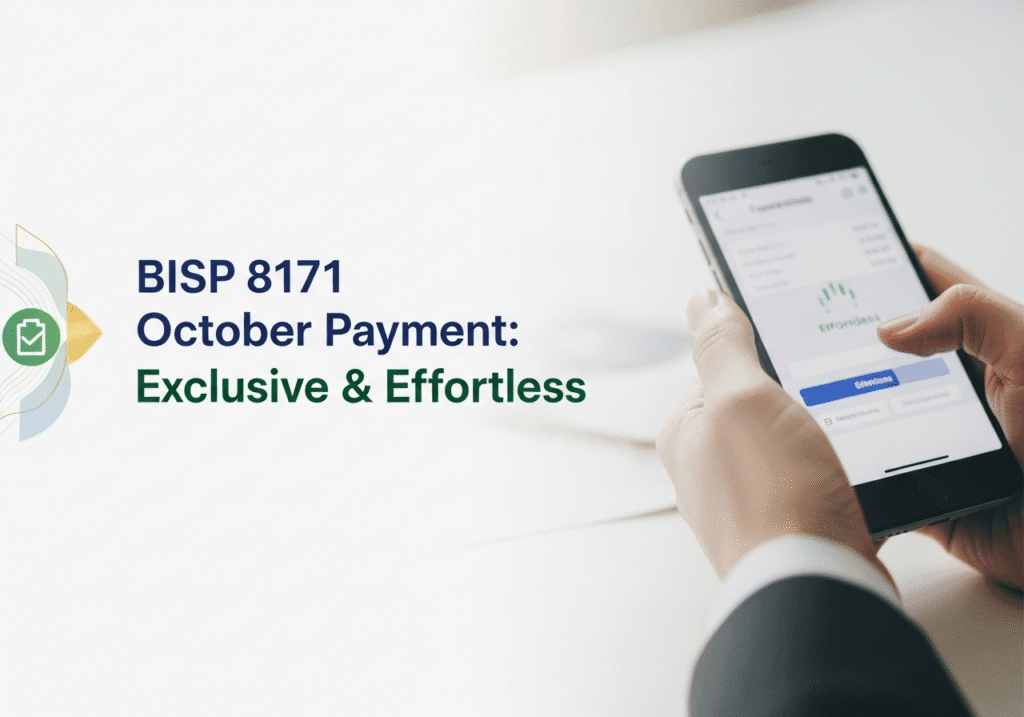 BISP 8171 October Payment: Exclusive & Effortless