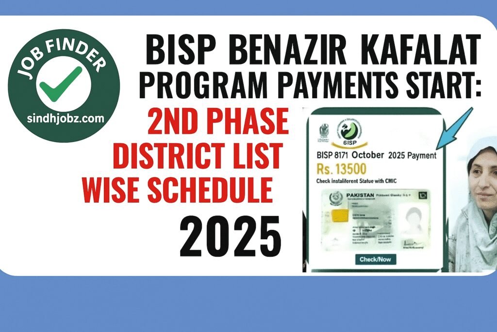 BISP Benazir Kafalat Program Payments Start