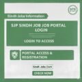 SJP Sindh Job Portal Login