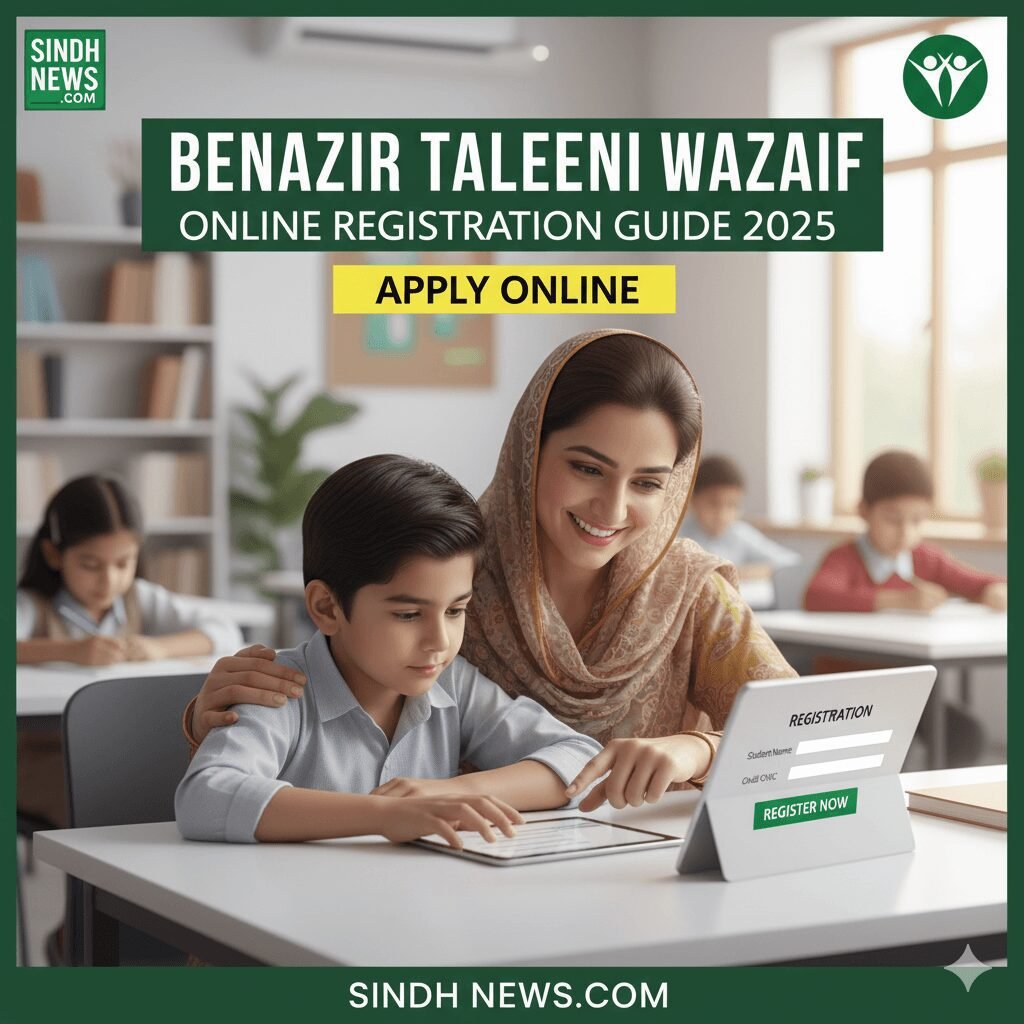 Benazir Taleemi Wazaif Online Registration Guide 2025 1