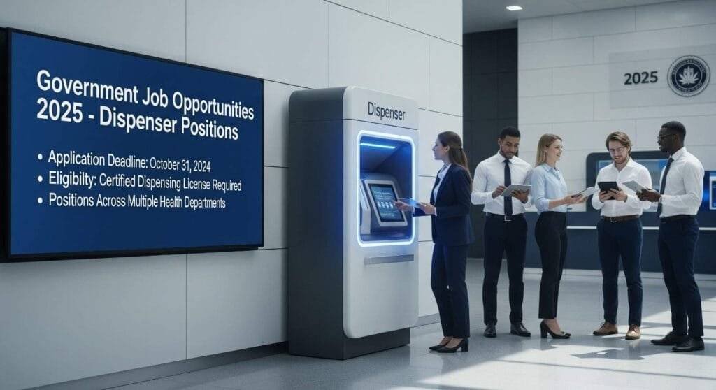 Dispenser Govt Job 2025