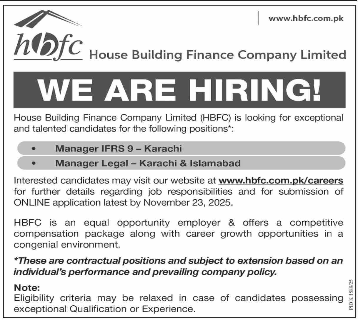 Jobs At House Building Finance Company Apply Now 1 Jobs At House Building Finance Company Apply Now