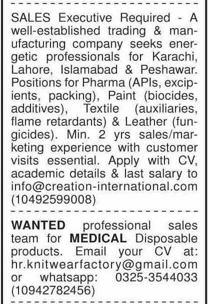 Opportunities of Jobs at Private Company Marketing Posts