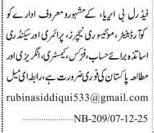 Apply Now For Private School Teaching Jobs Online