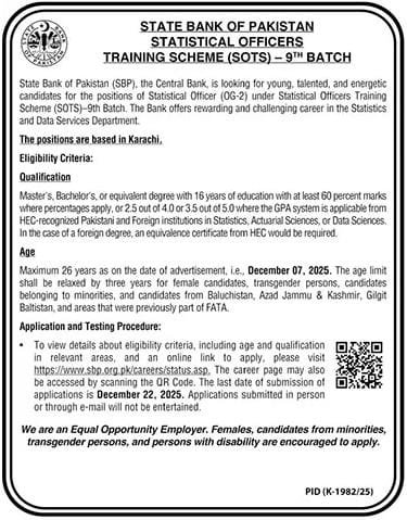SBP Bank Jobs At State Bank Of Pakistan Apply Now