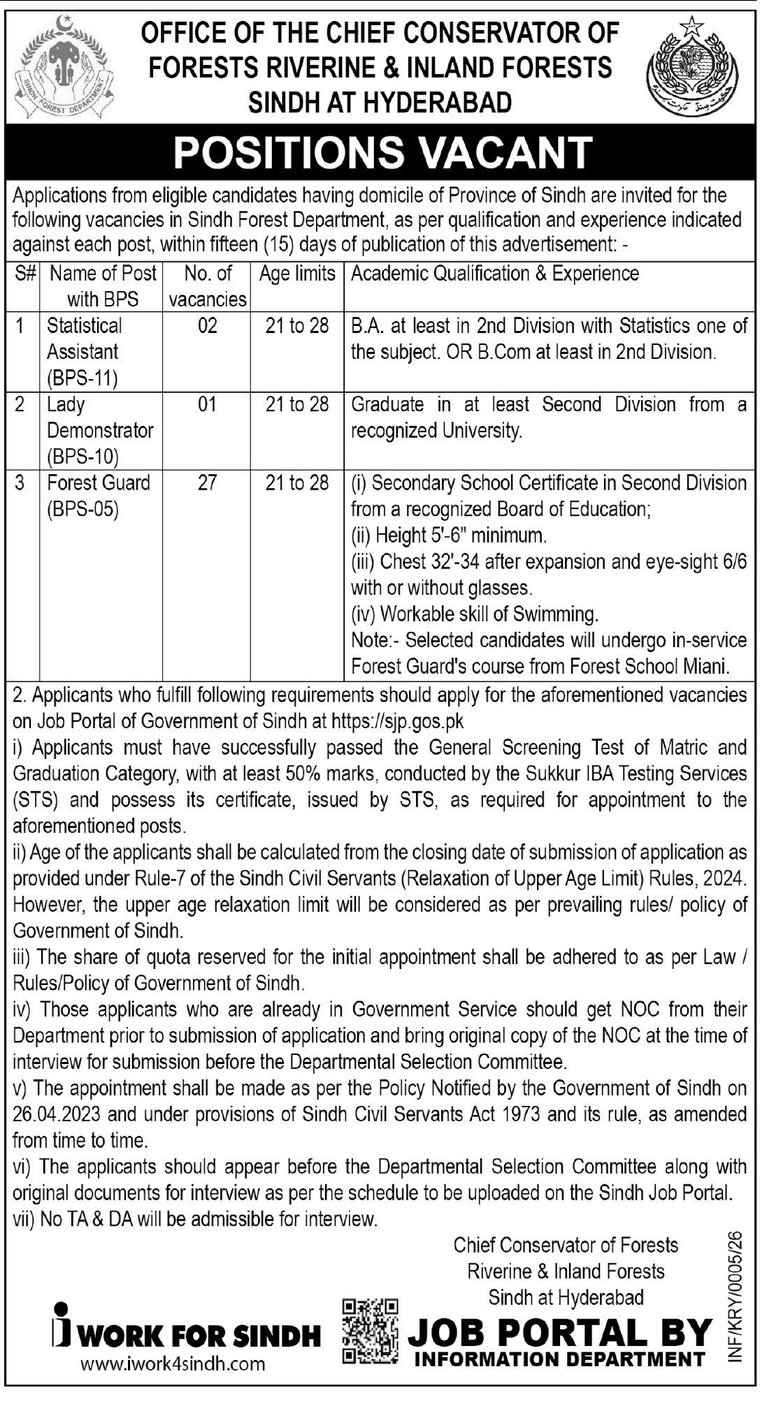 Forest Riverine and Inland Forest Hyderabad Jobs 2026 1 Forest Riverine and Inland Forest Hyderabad Jobs 2026