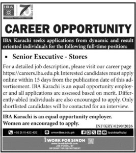 IBA Karachi Jobs 2026: Exclusive Career Boost!