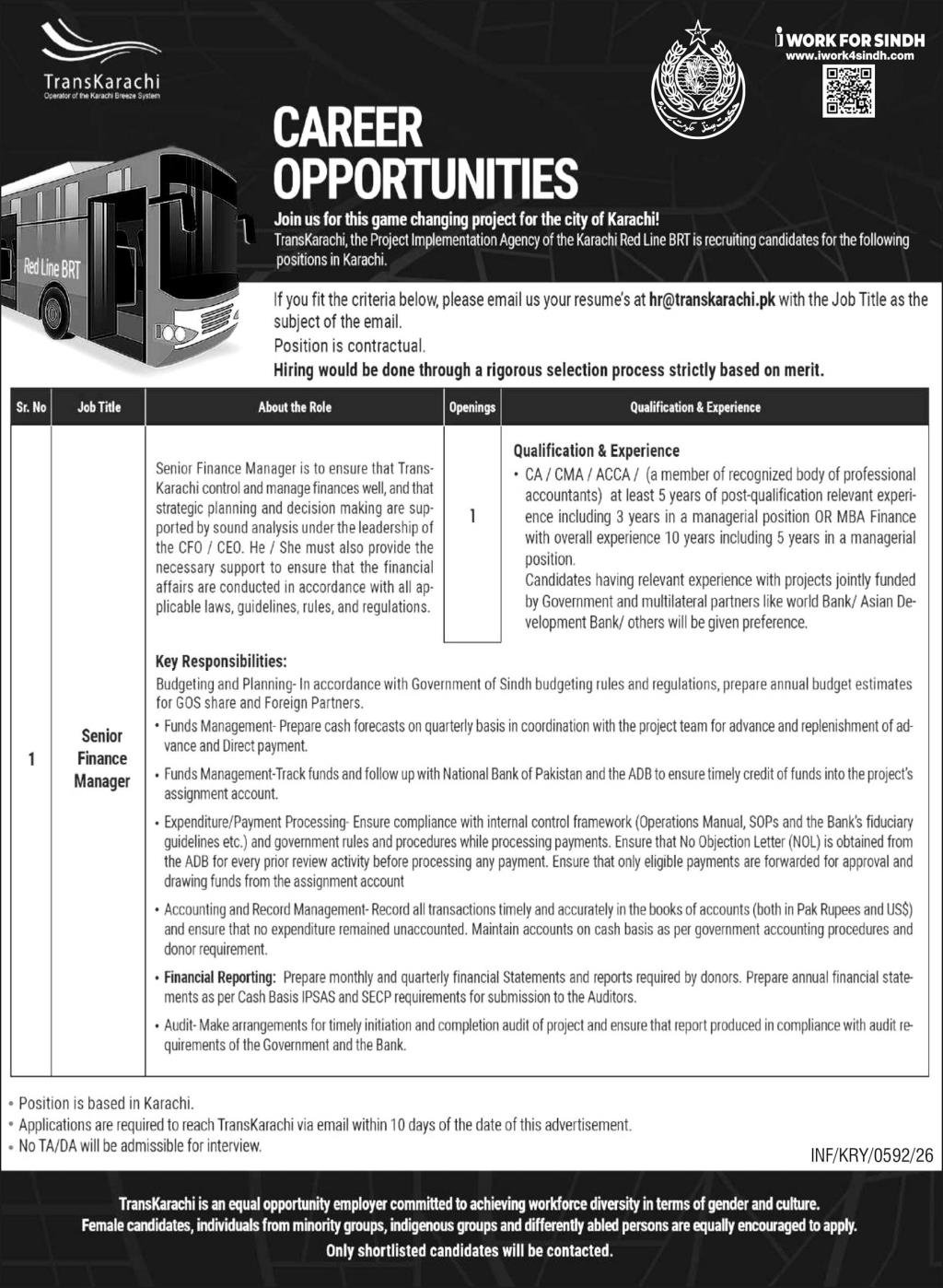 Latest TransKarachi Jobs For Senior Finance Manager 1 Latest TransKarachi Jobs For Senior Finance Manager