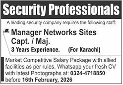 Security Management Jobs Karachi: Elite New Careers 2026